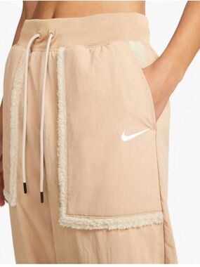 Brand New Nike Women's Sand Sherpa-Trim Joggers
